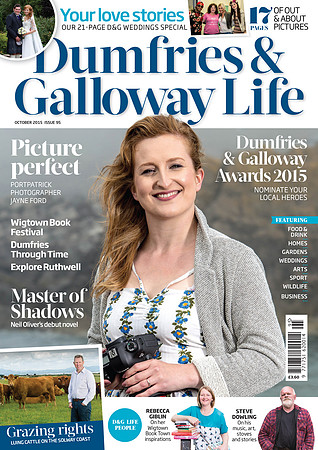 Dumfries & Galloway Life magazine. Cover.