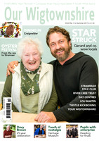 Our Wigtownshire Cover. Featuring Gerard Butler.