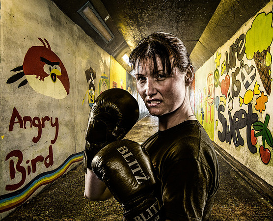 Donna Brennan Kickboxer