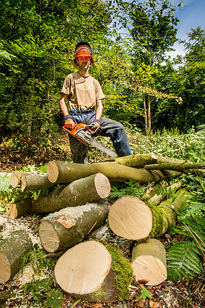 Mark Row, woodman