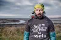 Chris Lewis Ex soldier walks UK Coast line for SSAFA
