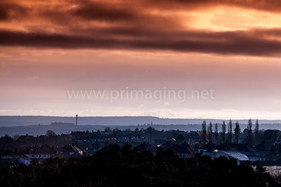 Lister Mill Bradford from Baildon moor